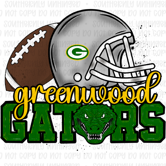School Gators GG Football - Digital Download
