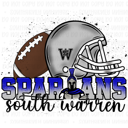 School Spartans SW Football - Digital Download