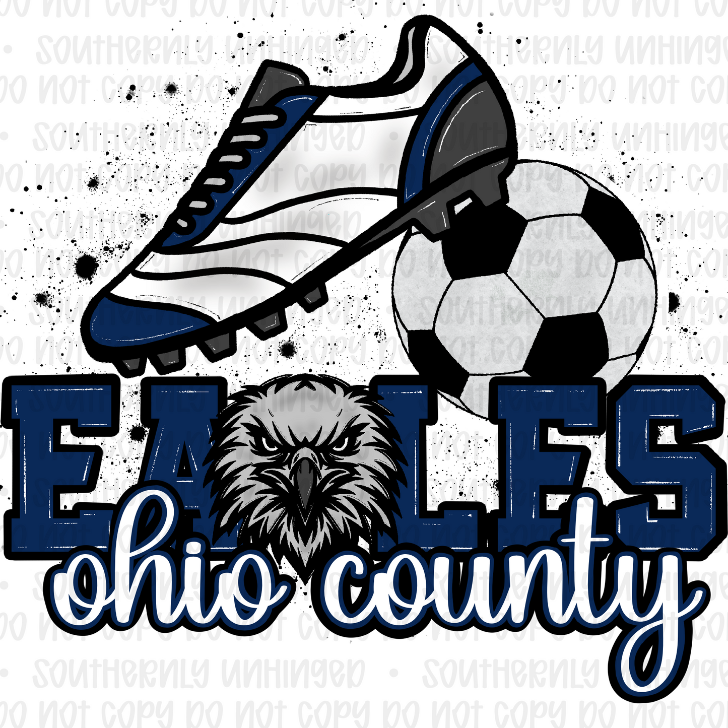 School Eagles OC Soccer ball - Digital Download